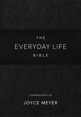 Everyday Life Bible: Black LeatherLuxe: The Power of God's Word for Everyday Living