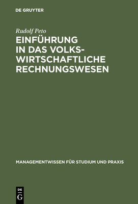 Einfhrung in das volkswirtschaftliche Rechnungswesen (Managementwissen fr Studium und Praxis) (German Edition)